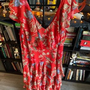 WAYF Ruffle Maxi Dress, 3X